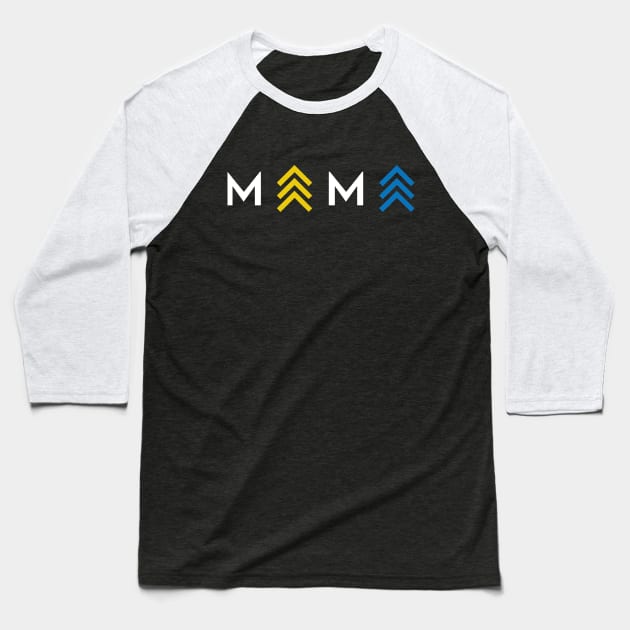 Down Syndrome Mama Baseball T-Shirt by sopiansentor8